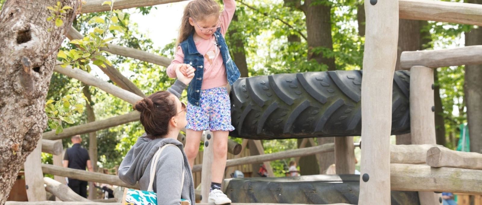 Play area at Sky Park Farm